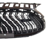 MG HS 2023 ON FRONT RADIATOR GRILLE BLACK TROPHY MODELS ONLY WITH CAMERA HOLE